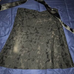 Old navy velvet floral skirt